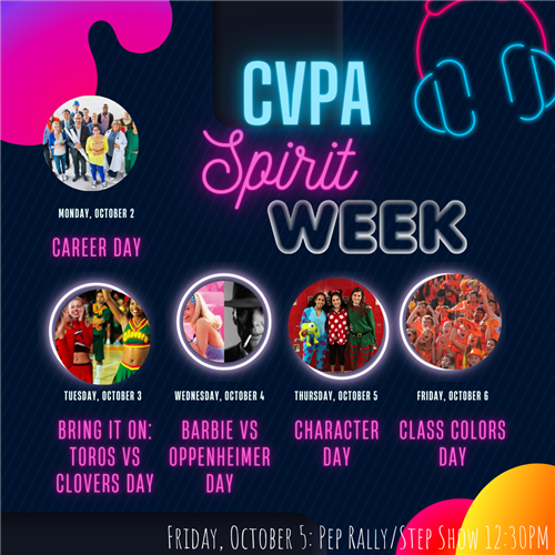 23-24 CVPA Spirit Week